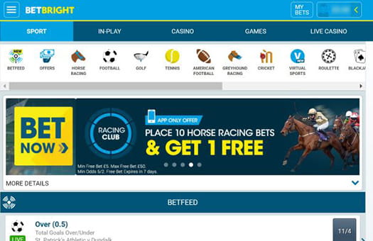 The Homepage of BetBright